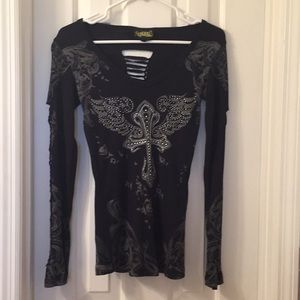 Long sleeve biker shirt